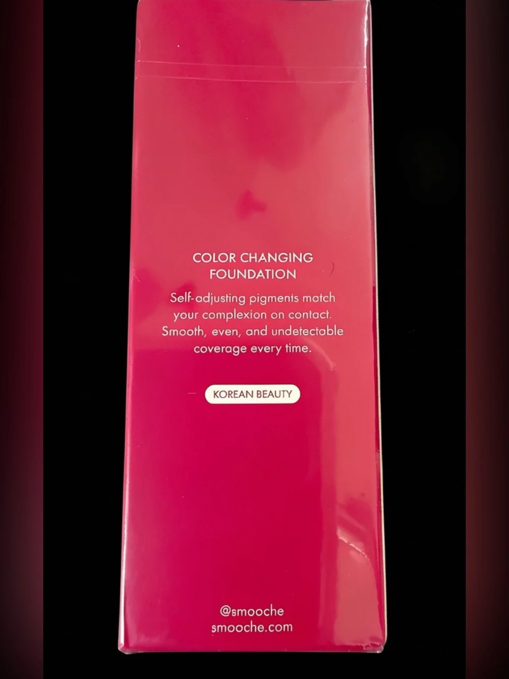 NIB Smooche Color Changing Foundation Korean Beauty SPF 15